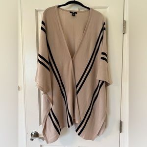 Striped Poncho